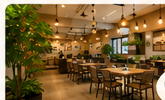 カフェ店内のイメージ